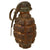 Original French WWI F1 Hand Grenade with Billant Modèle 1916 Fuse - Inert