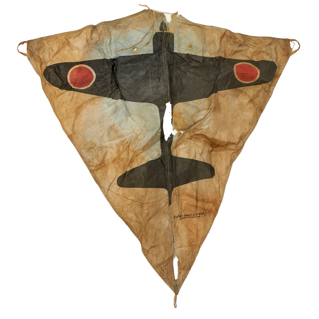 Original WWII U.S. Navy Japanese Zero Target Kite Mark 1 Without Frame - Damaged