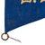 Original German WWII Association for German Cultural Relations Abroad VDA Pennant with Chain-Stitched Letters & Tinnie - 6" x 9½”