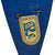 Original German WWII Association for German Cultural Relations Abroad VDA Pennant with Chain-Stitched Letters & Tinnie - 6" x 9½”