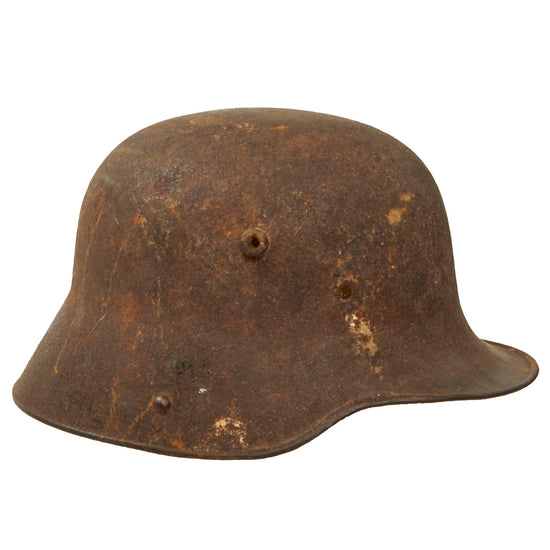 Original Imperial German WWI Relic M16 Stahlhelm Helmet Shell - Marked Q66 Original Items