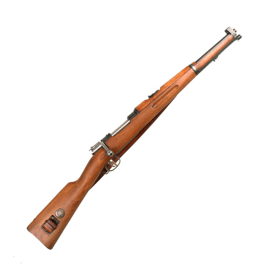 Original Swedish Mauser m/1894-14 Carbine by Waffenfabrik Mauser with Bayonet Lug and Sling - Serial 9836 - dated 1895