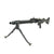 Original German WWII MG 42 Display Machine Gun by MAGET Serial 6667 o with Rare Bakelite Butt Stock and Bipod - made in 1945