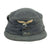 Original German WWII 1944 Dated Luftwaffe M43 Einheitsmütze Field Cap with RBNr. - Size 55 Original Items