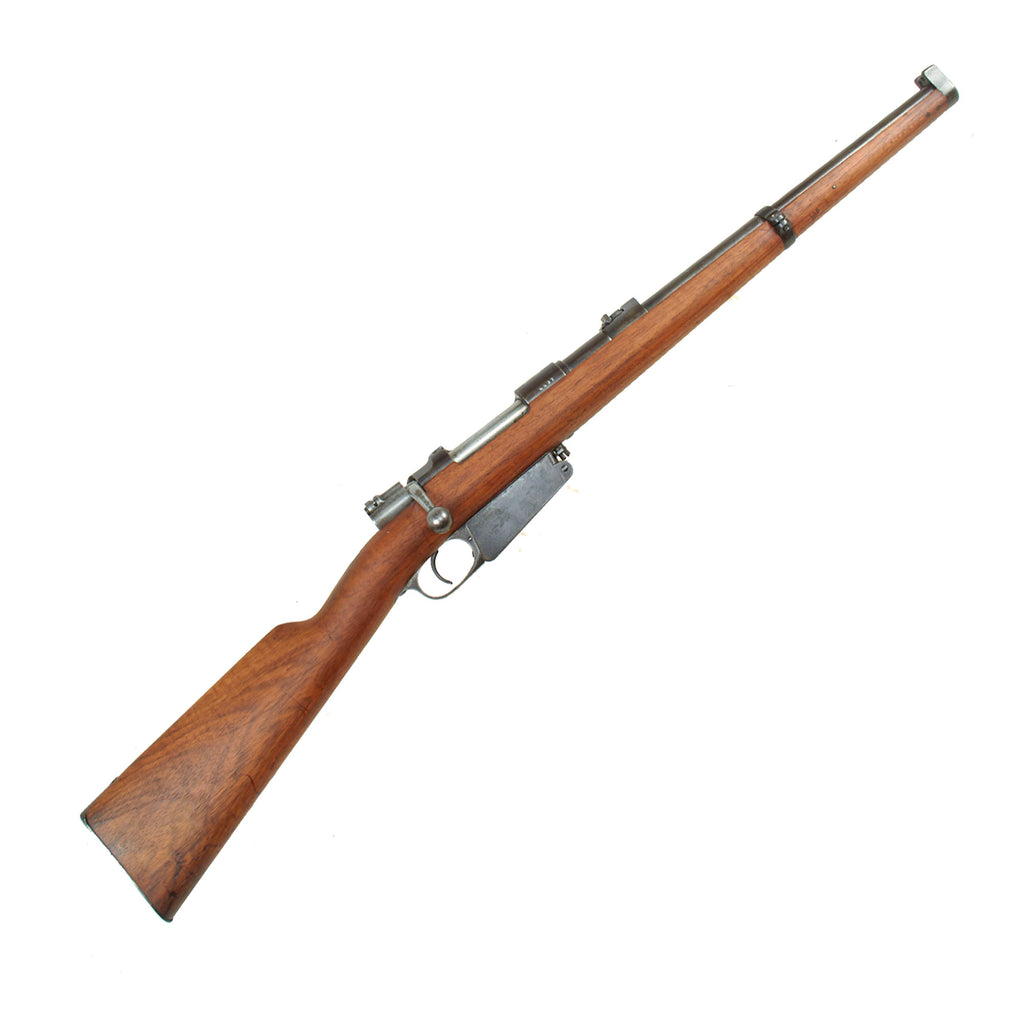 Original German-made Spanish Contract Mauser Model 1891 by Ludwig Loewe dated 1894 with Modified Rifle Stock - Serial 4437