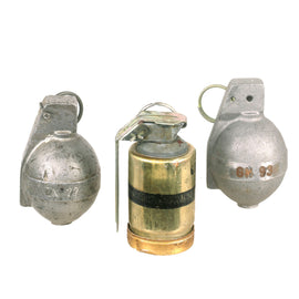 Original Cold War Era Belgian & Dutch Training Grenades - AX Mk3 Echo Location