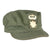 Original U.S. Vietnam War HBT Cap with Theater Made Paratrooper Lieutenant Colonel Insignia - Size 7