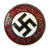 Original German NSDAP Party Enamel Membership Badge Pin by Rare Max Kremhelmer of München - RZM M1/3 Original Items