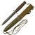 Original U.S. WWII M3 Fighting Knife by Kinfolks, Inc. with M8 Scabbard by B.M. Co. - Scarce Maker