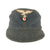 Original German WWII Luftwaffe 1944 Dated M43 Einheitsmütze Wool Field Cap with RBNr. Markings - Flaps Removed - Size 58cm