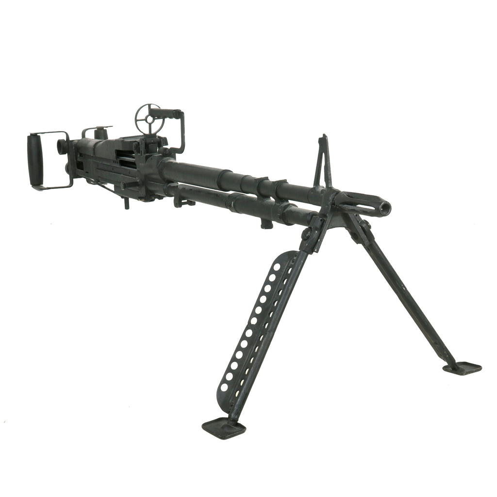 Original U.S. Vietnam War Era M60D Replica Helicopter Door Gun with Bipod - Display Machine Gun