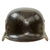 Original German WWII Luftwaffe M35 Double Decal Steel Helmet with 56cm Liner & Chinstrap - marked Q66 Original Items