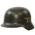 Original German WWII Luftwaffe M35 Double "Droop Tail" Decal Steel Helmet with 1936 Dated Liner - marked ET66 Original Items