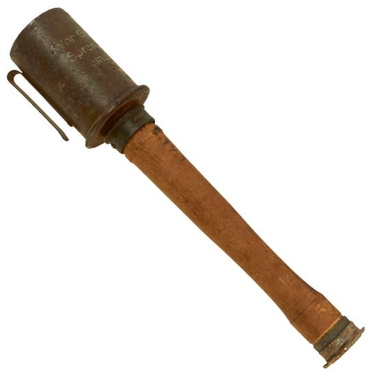 Original Imperial German WWI Inert M1917 Stick Grenade - Stielhandgranate M17 - Likely Dated January 1918 Original Items