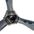 Original U.S. WWII B-17 Flying Fortress / B-24 / C-47 Propeller 3-Blade Set with Partial Hub Assembly & Dome - Hamilton Standard