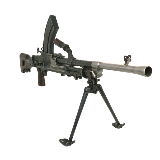 Original WWII 1944 Dated British Bren MkI* Display Light Machine Gun by RSAF Enfield with Magazine - Serial BB 5683