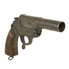 Original German Pre-WWII Walther Model 28 Leuchtpistole Serial 18073 with Missing Spring - Early LP28 Flare Gun