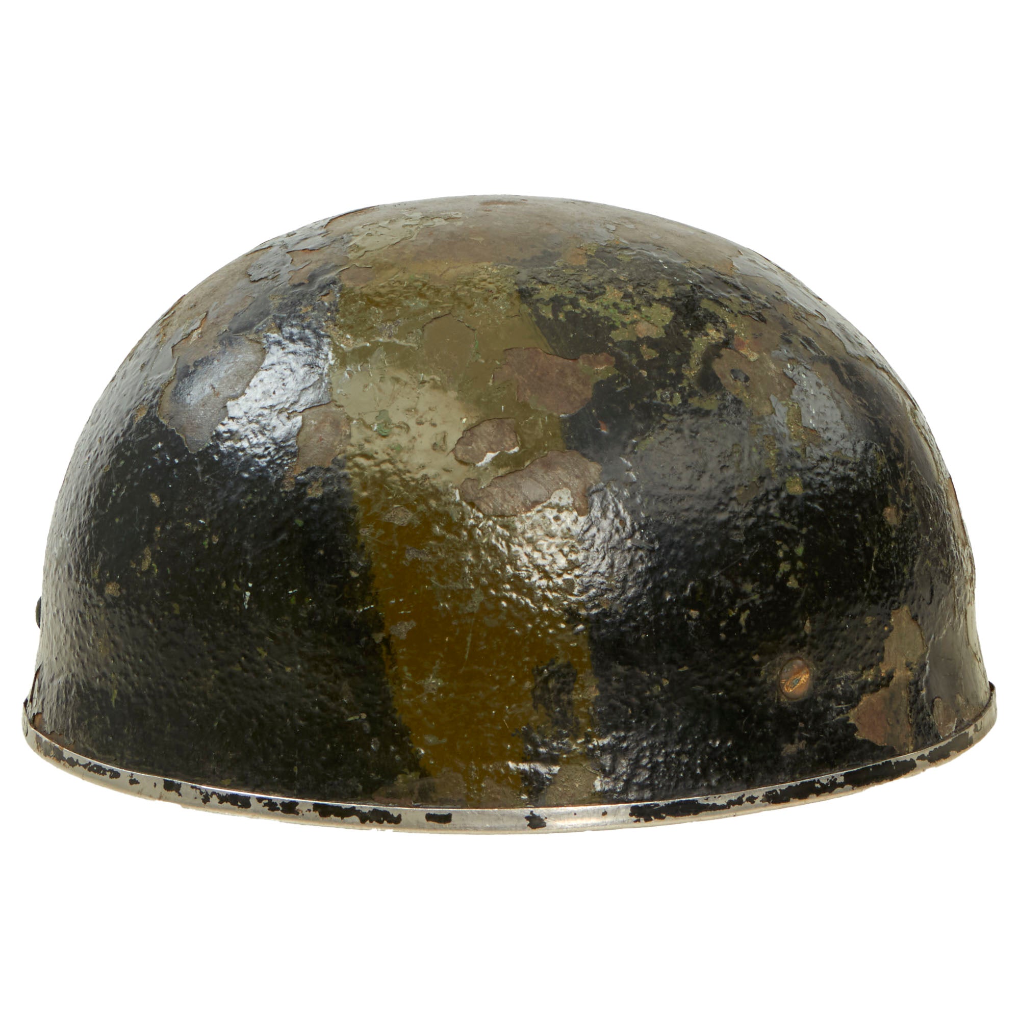 Original British WWII Camouflage Painted HSAT MKII Paratrooper Helmet ...