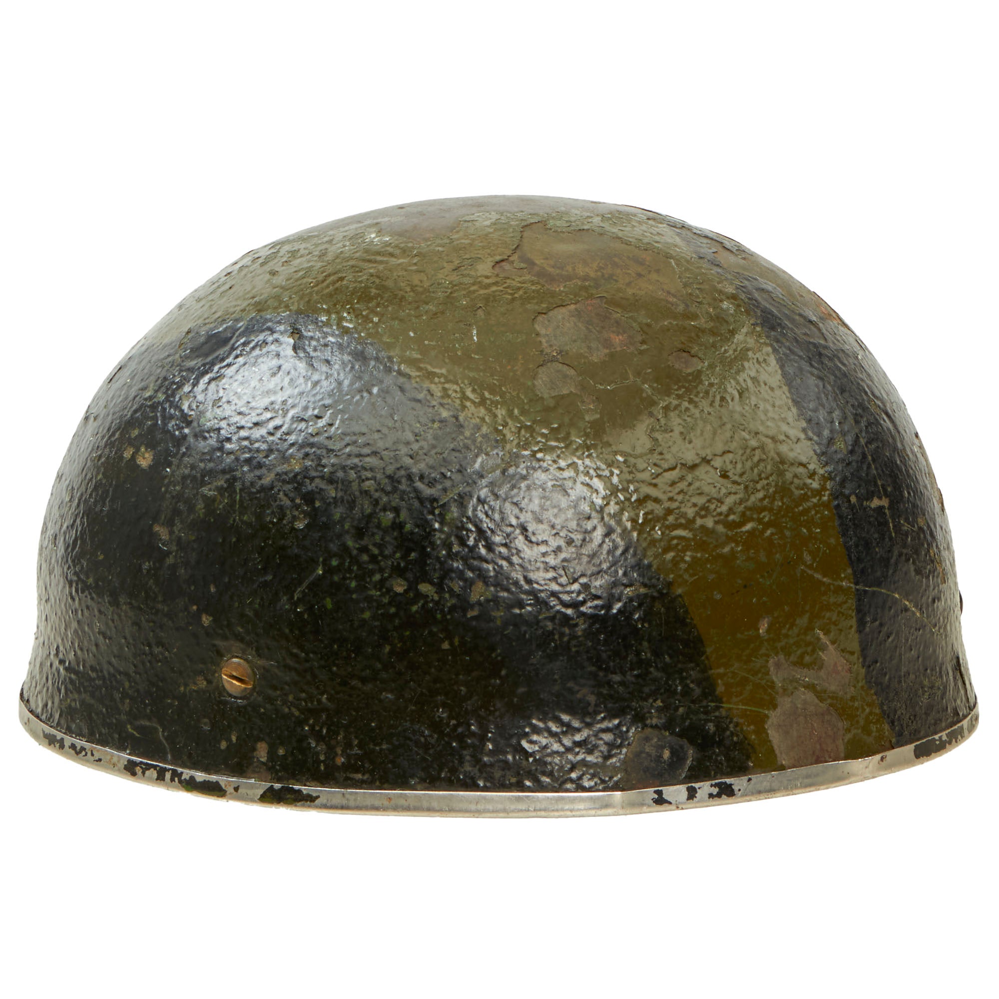 Original British WWII Camouflage Painted HSAT MKII Paratrooper Helmet ...