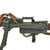 Original German WWI Maxim MG 08/15 Battlefield Pickup Display Machine Gun Serial 3770 b by Spandau Arsenal with Bipod and Bullet Damage - dated 1917