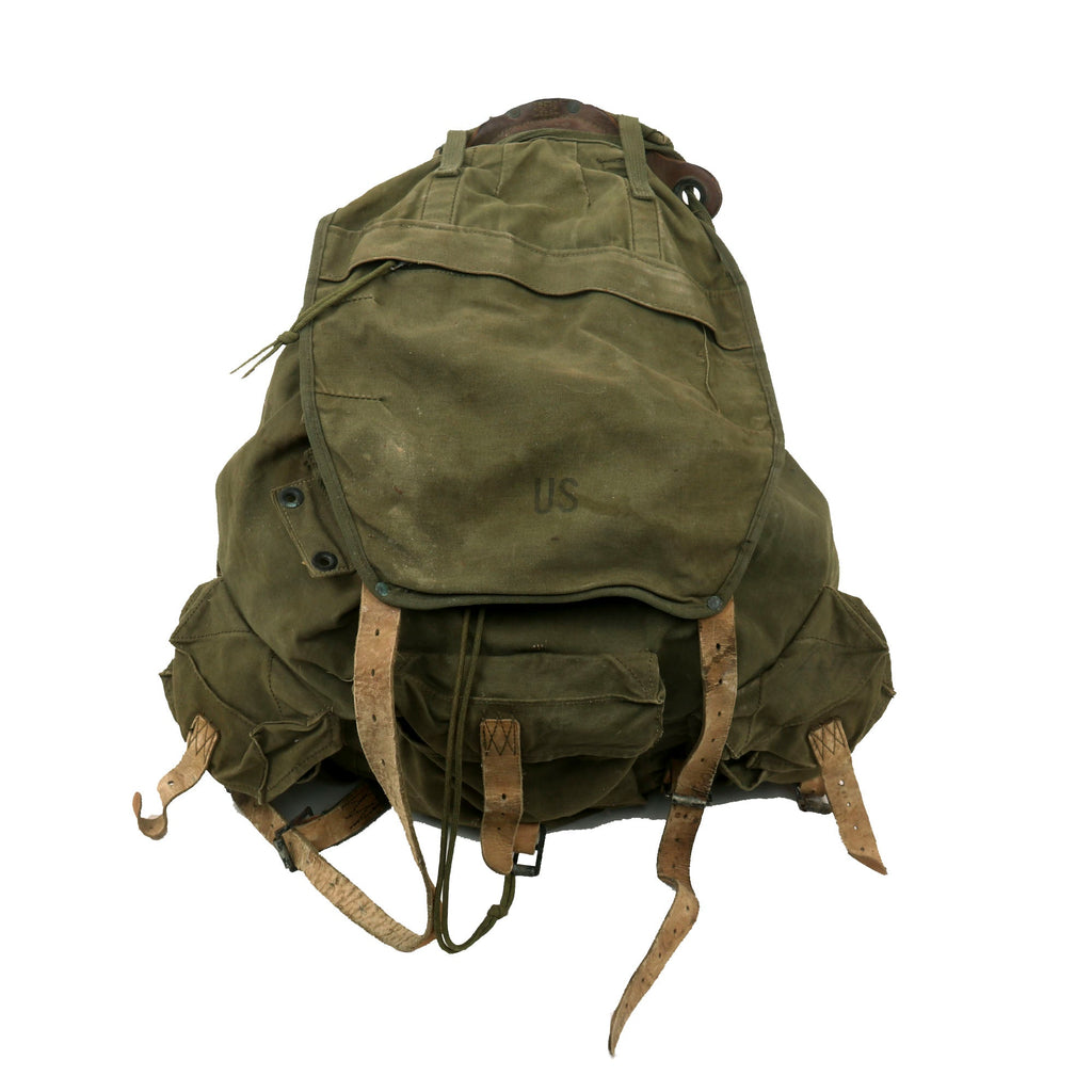 Original U.S. Korean War Era Army M1952 Mountain Backpack - Rucksack with Frame Original Items