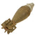 Original U.S. WWII 1945 Dated M49A2 60mm Deactivated Mortar Practice Round with Fuse - Inert Original Items