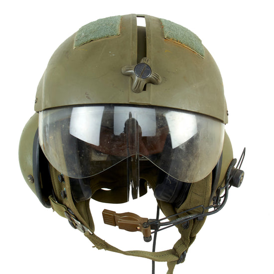 Original U.S. Cold War Gentex SPH-4 Helicopter Pilot Helmet - Dated 1987