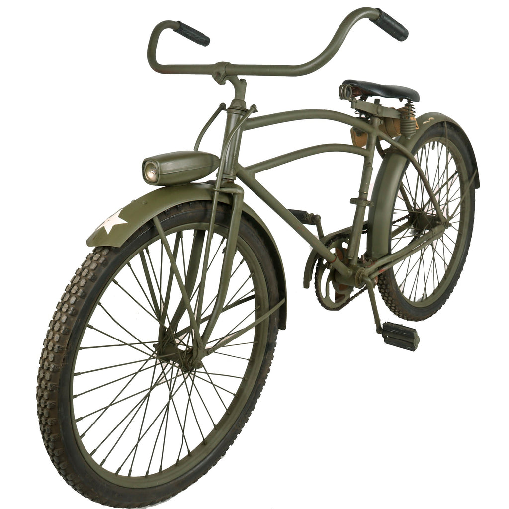 Original U.S. WWII 1943 Dated Huffman G519 Military Bicycle Serial H117493 - Fully Restored Original Items