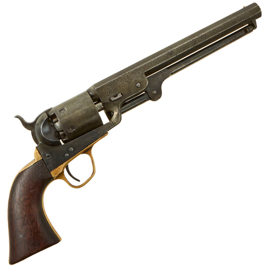Original U.S. Civil War Colt Model 1851 Navy .36cal Percussion Revolver made in 1861 - Matching Serial 110411