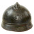 Original French WWI M1915 Adrian Mountain Trooper Chasseurs Helmet - Horizon Blue - Complete Original Items