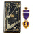 Original U.S. WWII Purple Heart Medal in Original Shipping Box - William Stocksdale Original Items