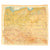 Original U.S. WWII Set of 2 1943 Color Silk “Escape Maps” With “Maps Only” Pouch & Mini Compass - C/D & E/F Original Items