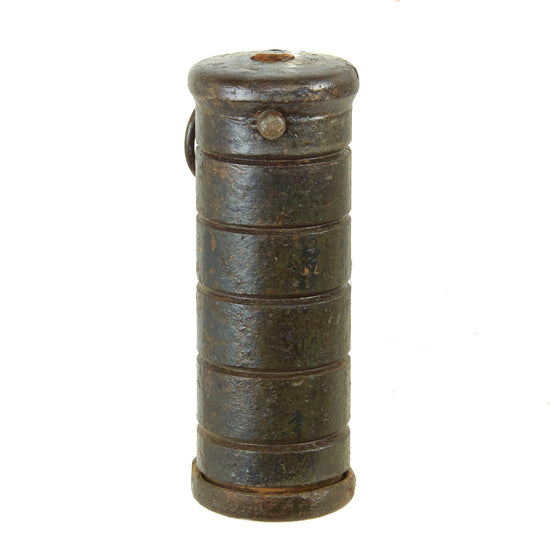 Original Austro-Hungarian WWI Swiss-made Inert Cylinder Hand Grenade - Zylindergranate Original Items