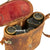 Original British WWII 8x24 Binoculars by Astral London in Original Case Original Items