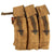 Original Rare German WWII Canvas MP 44 Triple Magazine Pouch with Preßstoff Pocket Lids - STG 44 New Made Items