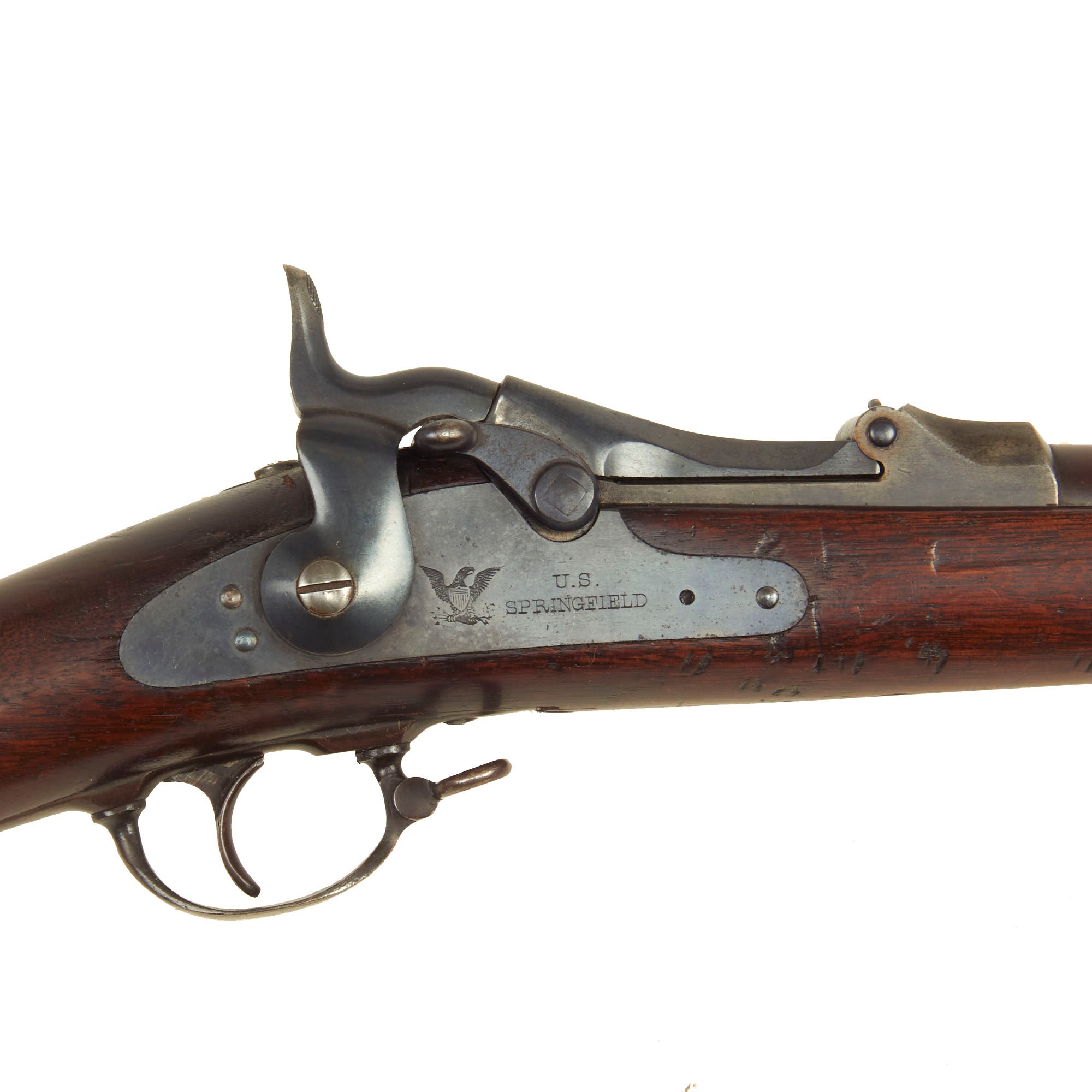 Original U.S. Springfield Trapdoor Model 1884 Rifle With Standard Ram ...