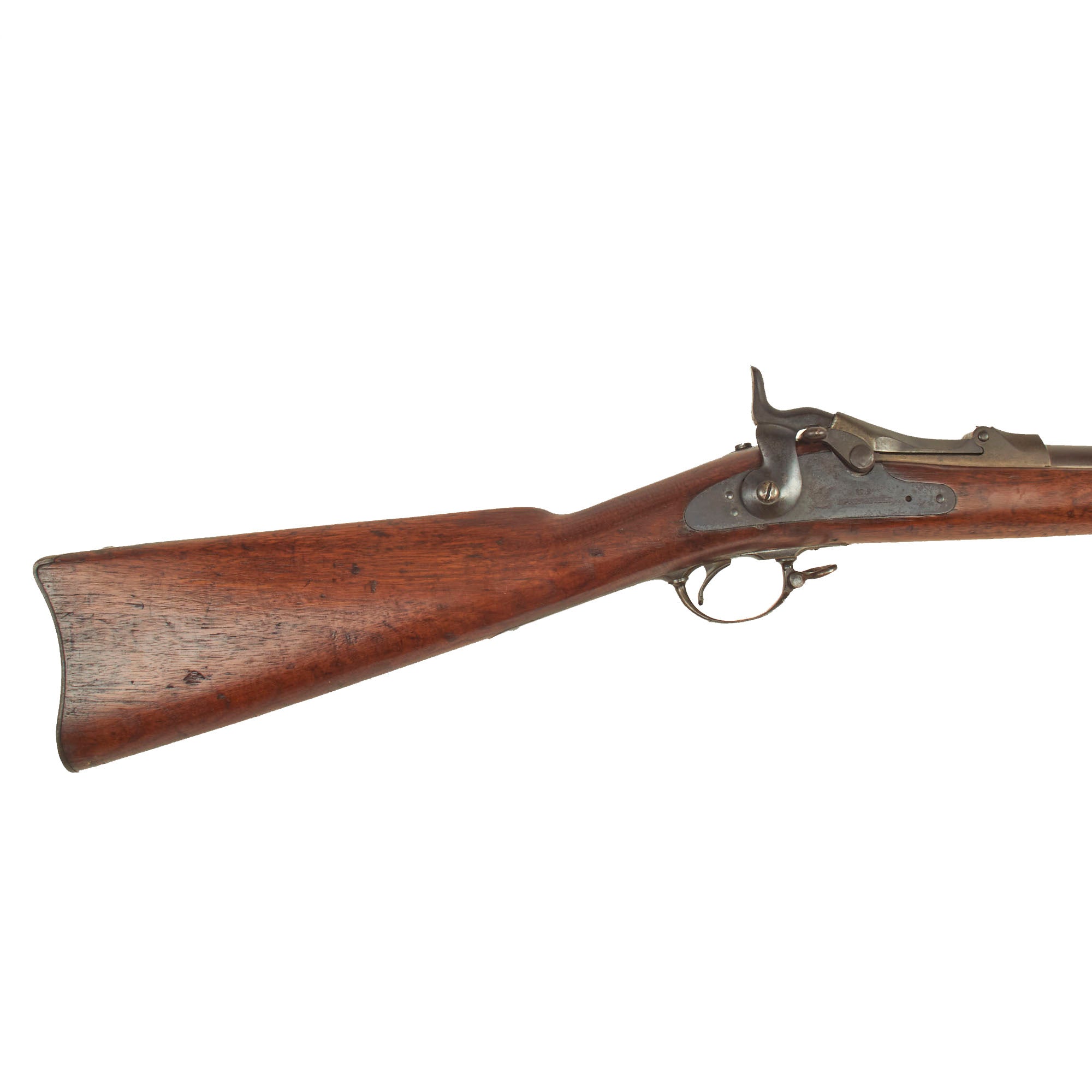 Original U.S. Springfield Trapdoor Model 1884 Rifle with Standard Ram ...