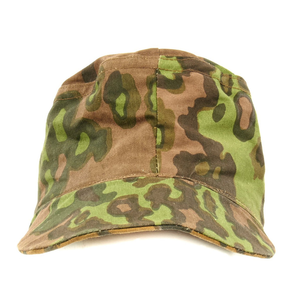 German WWII Reversible M43 Field Cap- Oakleaf Pattern A Camouflage ...