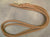 U.S. / British WWI Pistol Lanyard: Brown w/ Brass Catch New Made Items