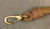 U.S. / British WWI Pistol Lanyard: Brown w/ Brass Catch New Made Items