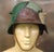 German M-1918 Cavalry Steel Helmet: WWI (Camouflage Paint) New Made Items