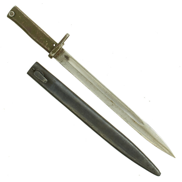 Original German WWI Steel Hilt Ersatz Bayonet with Scabbard - Carter T ...