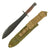 Original Rare Australian Issue WWII SMLE M-1944 Machete Bayonet & 1944 dated Scabbard Original Items