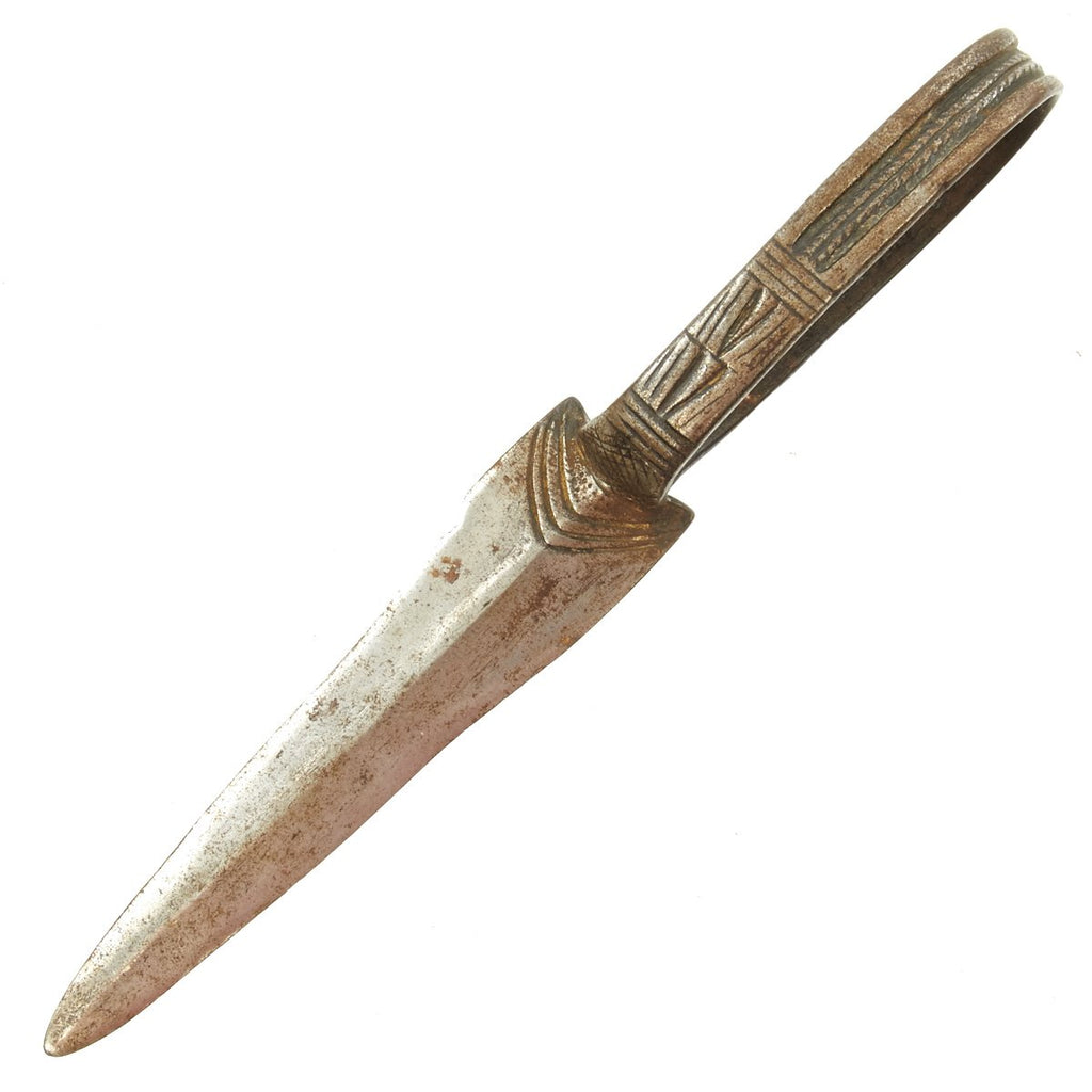 Original 18th Century Indian Engraved Foot Dagger dating to the 1790s Original Items