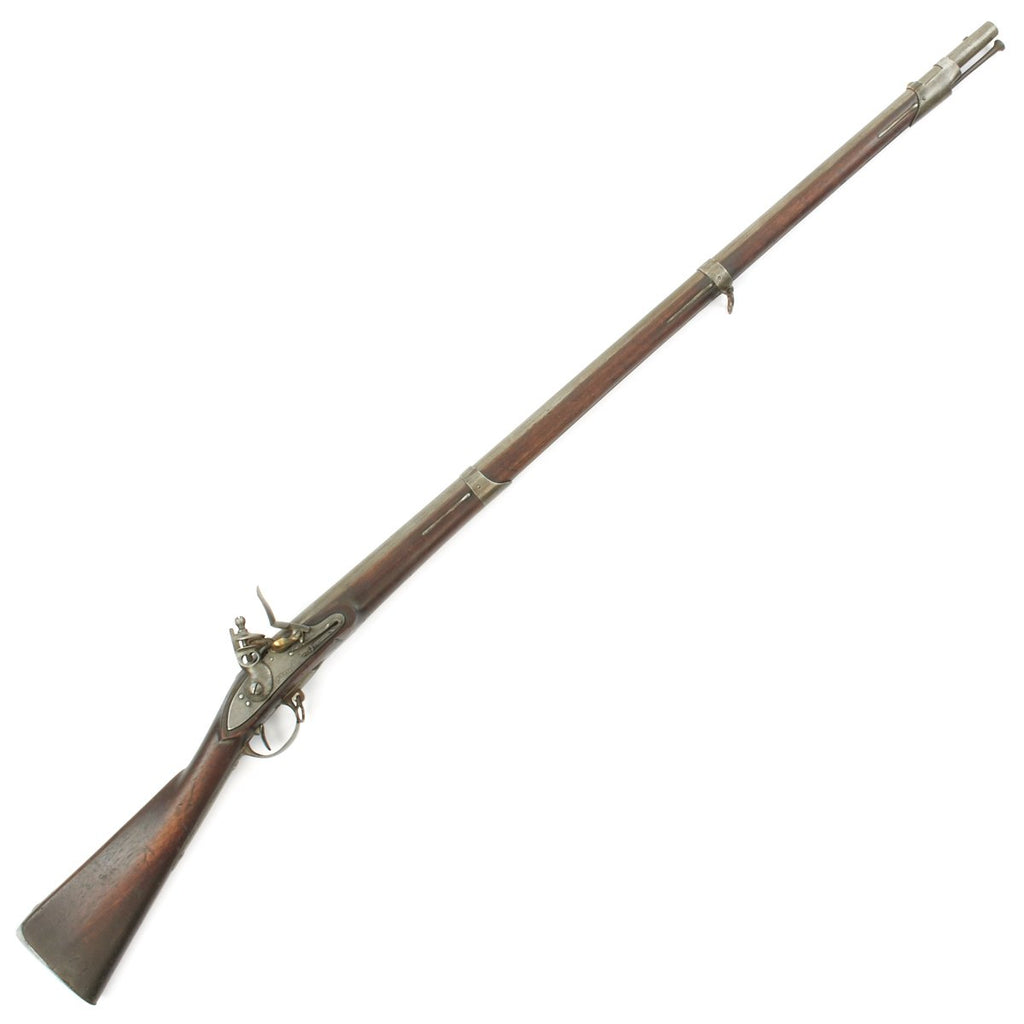 Original U.S. Model 1812 Flintlock Musket by Eli Whitney marked with N.HAVEN Original Items