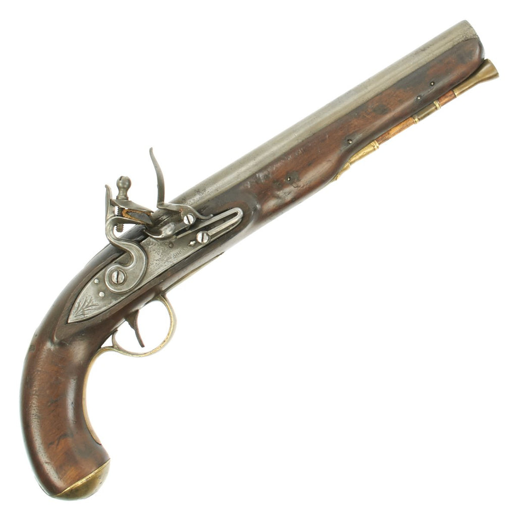 Original British Flintlock Pistol for the Fur Trade with London Markings c.1800 Original Items