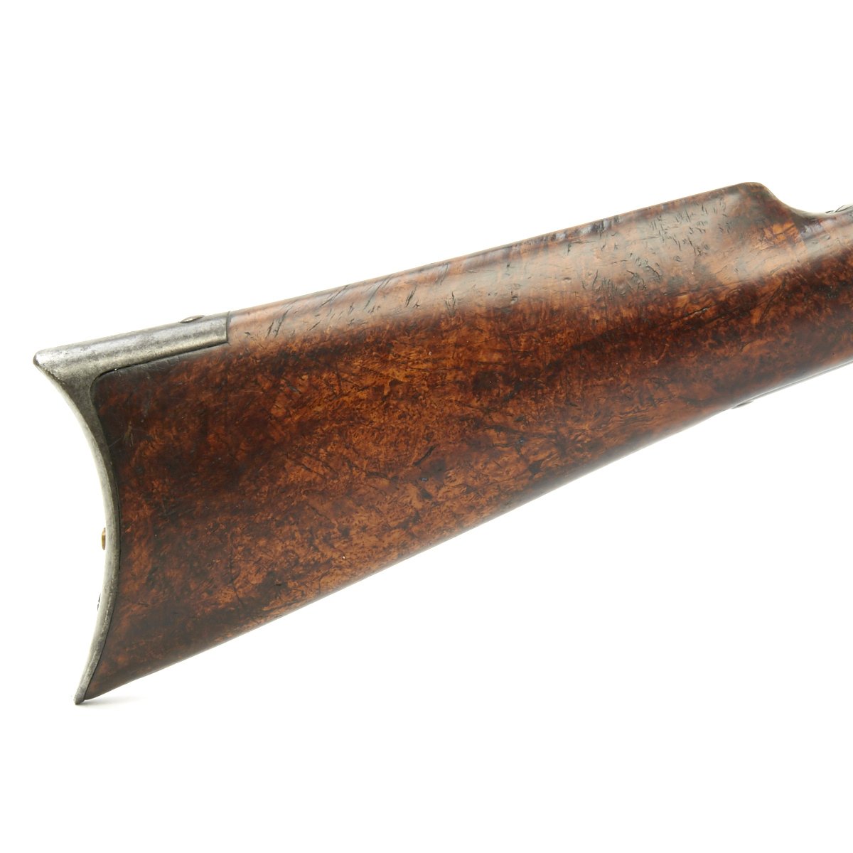 Original U.S. Winchester Model 1873 .44-40 Round Barrel Rifle with Wal ...