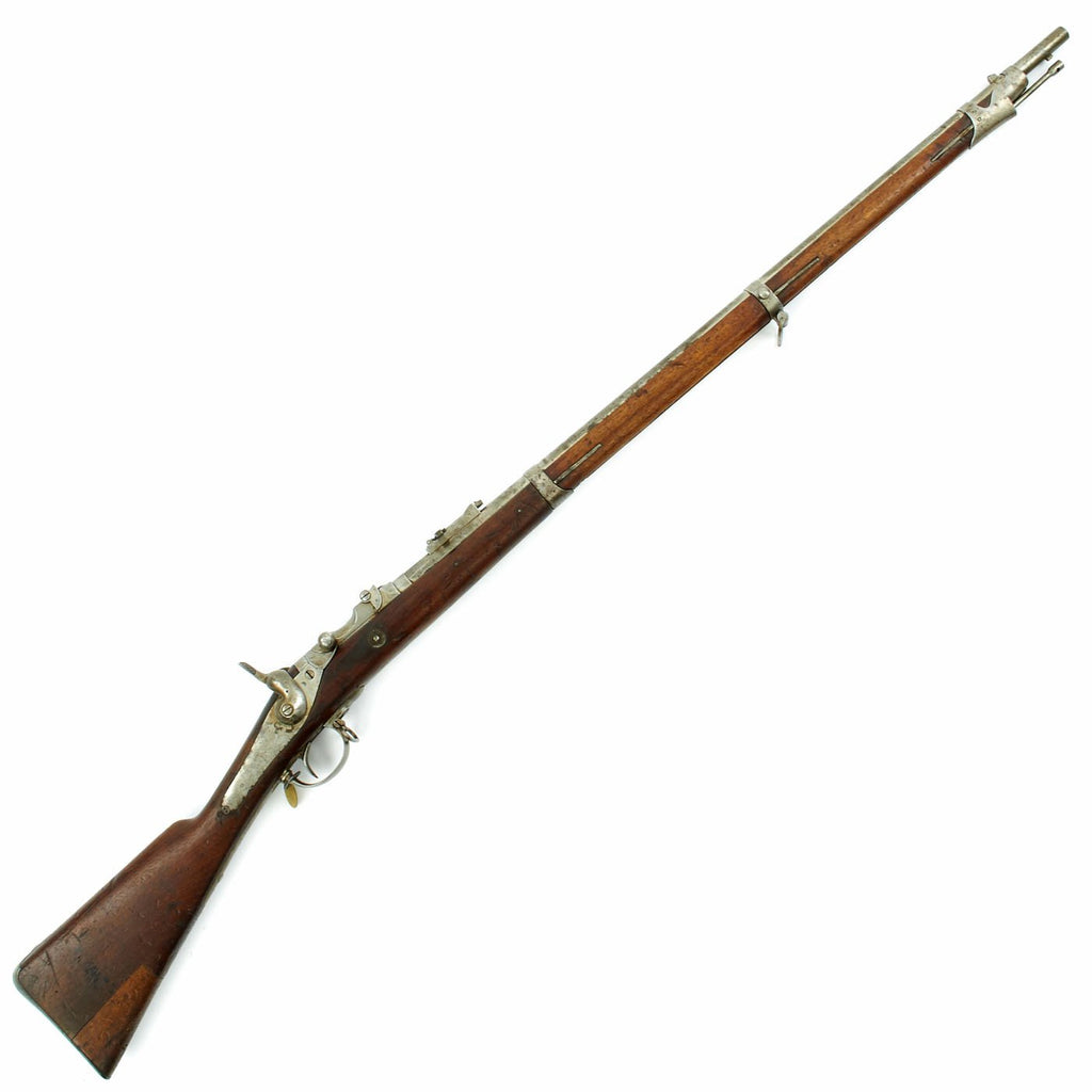 Original Belgian M-1867 Albini-Braendlin 11mm Infantry Rifle with External Hammer - dated 1868 Original Items