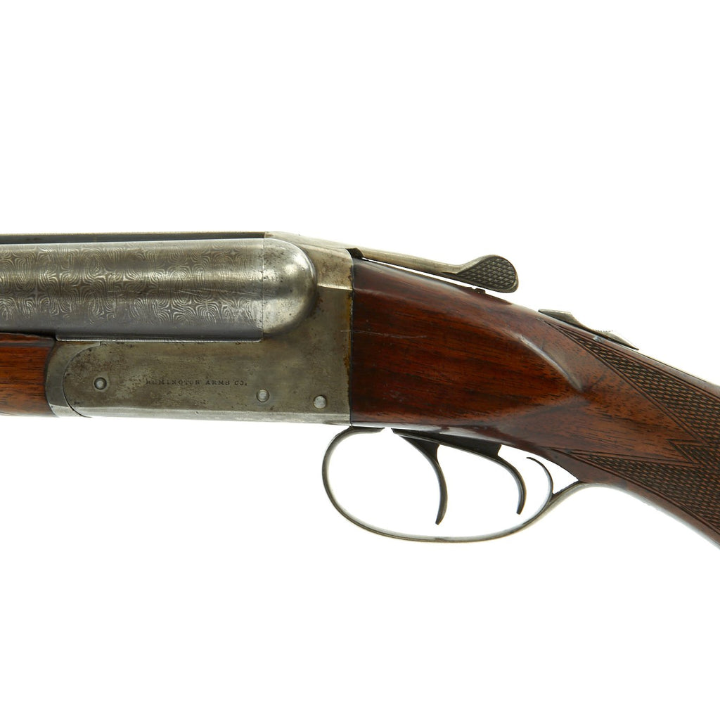 Original U.S. Remington Model 1894 Grade AE Double Barrel 12 Gauge Sho ...