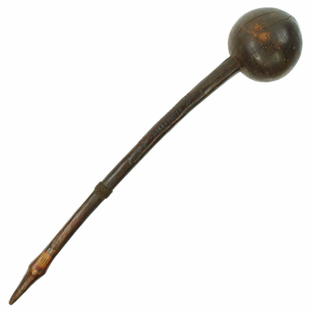 Original Victorian Era Named Zulu Wars Knobkierie War Club - Captured at ULUNDI in 1879 Original Items